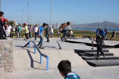 Fan�ticos de la patineta piden un Skatepark p�blico en Bariloche