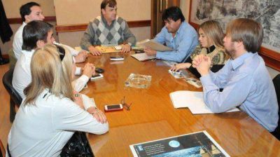P�rez Cat�n se reuni� con el ministro de Familia de Chubut