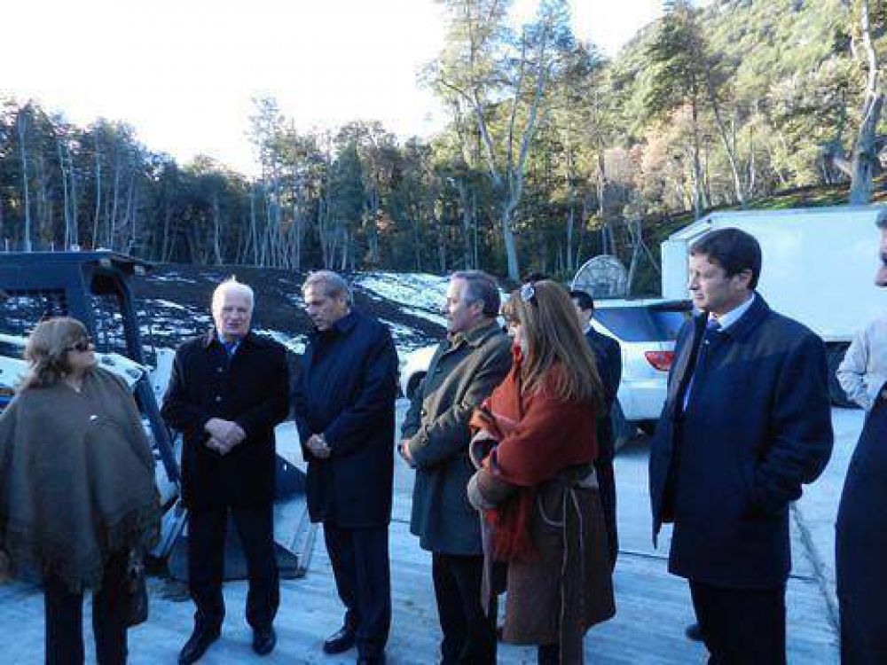 Inauguraron el asfalto de un tramo de la ruta 40
