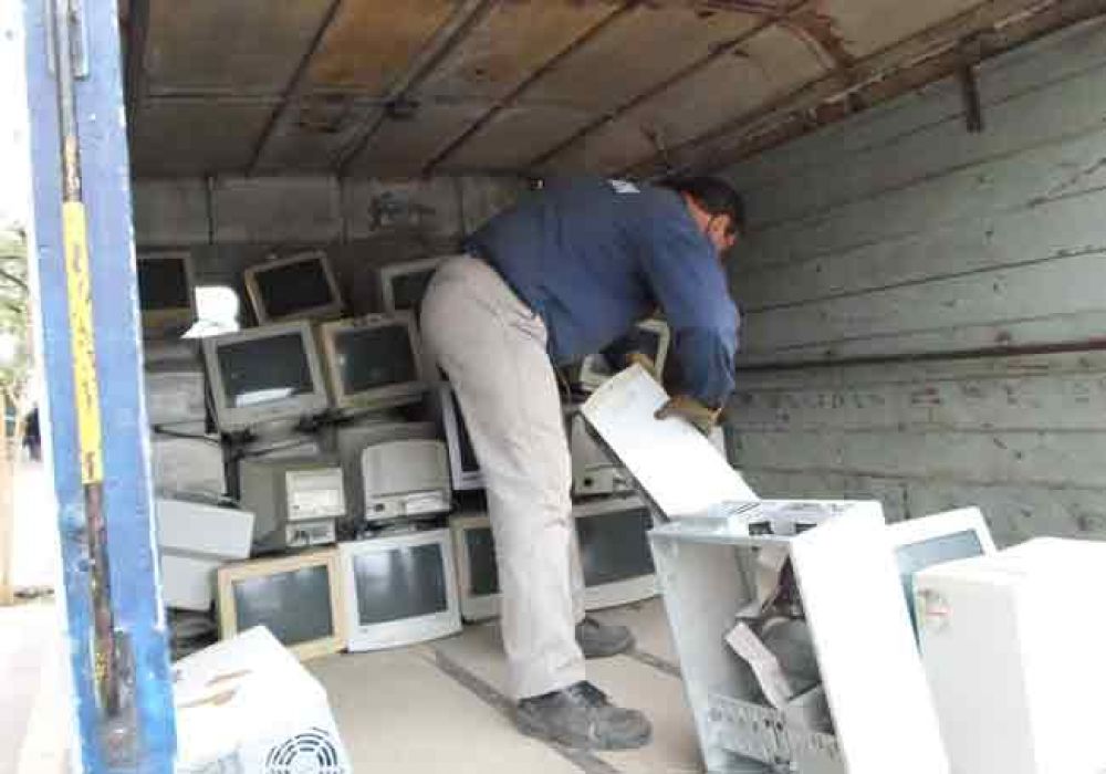 Se inici� el programa de recuperaci�n de basura electr�nica