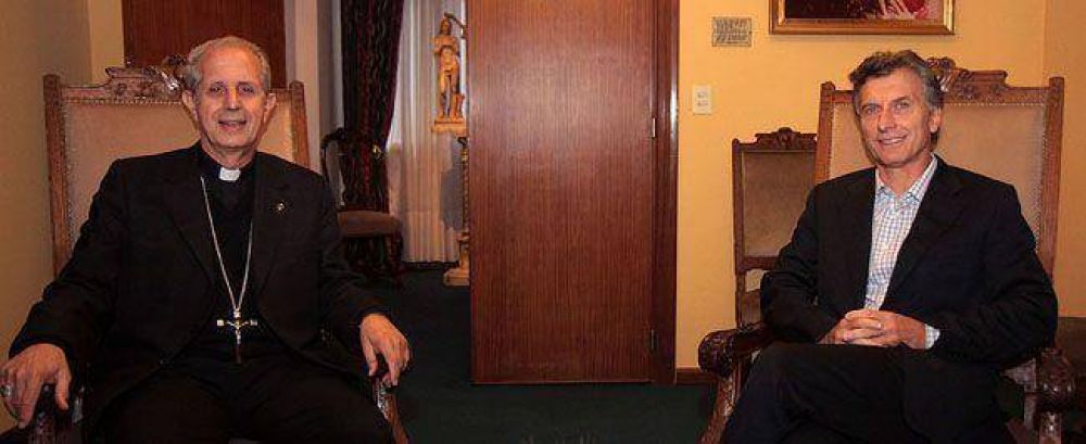 Macri se reuni� con Monse�or Poli