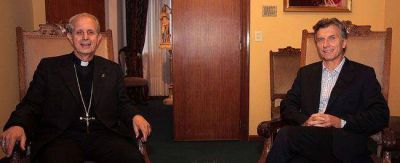 Macri se reuni� con Monse�or Poli