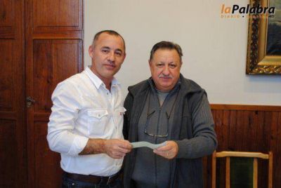 Garc�s entreg� subsidio para la realizaci�n del campeonato provincial de Bochas