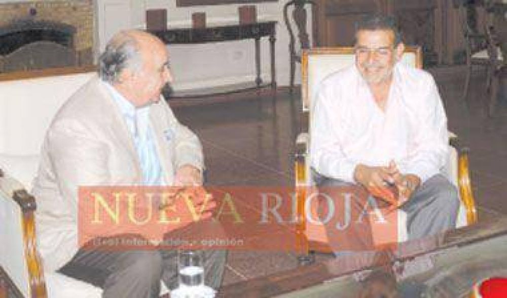 El Gobernador Beder Herrera recibi� al doctor De la Fuente