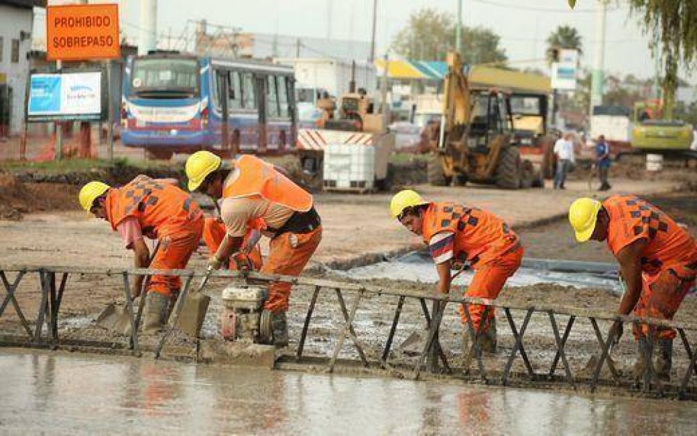 Mejoras viales: reiniciaron las obras en Ruta 8