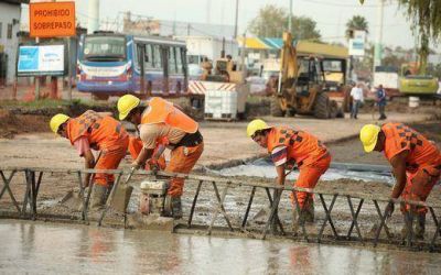 Mejoras viales: reiniciaron las obras en Ruta 8
