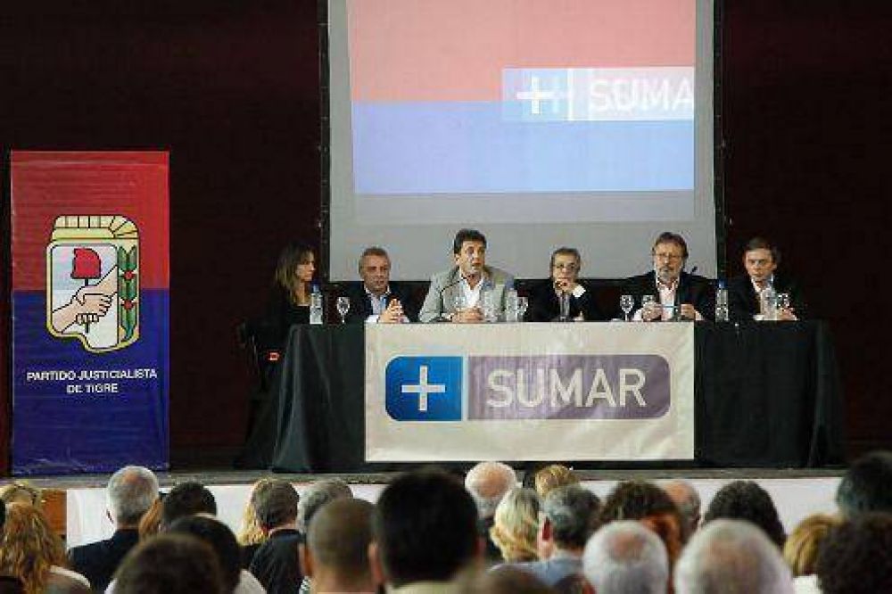 Massa lanz� el espacio pol�tico SUMAR