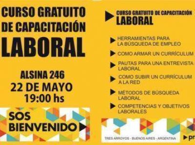 El PRO organiza un curso gratuito de capacitaci�n laboral
