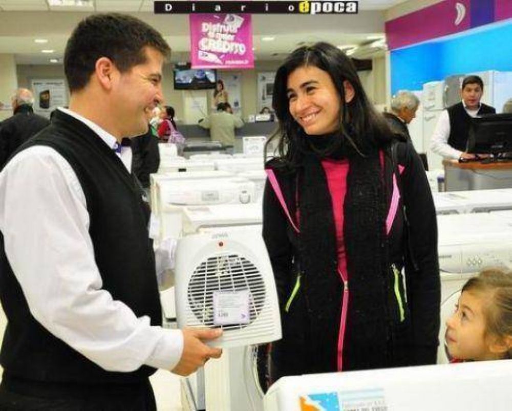 Se moviliza el consumo ante el avance de las bajas temperaturas