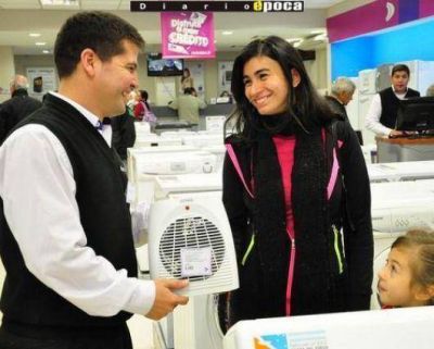Se moviliza el consumo ante el avance de las bajas temperaturas