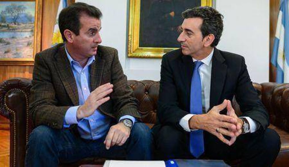 P�rez y Randazzo analizaron la situaci�n del paso Cristo Redentor