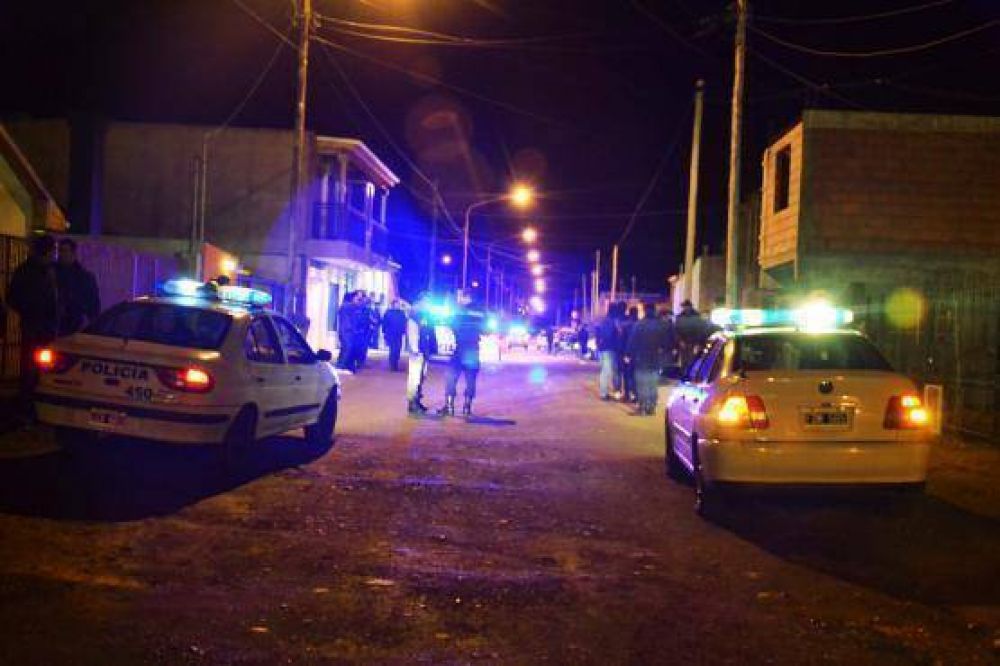Importante despliegue policial en la madrugada