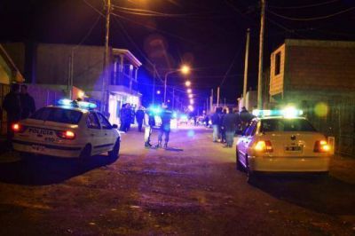 Importante despliegue policial en la madrugada