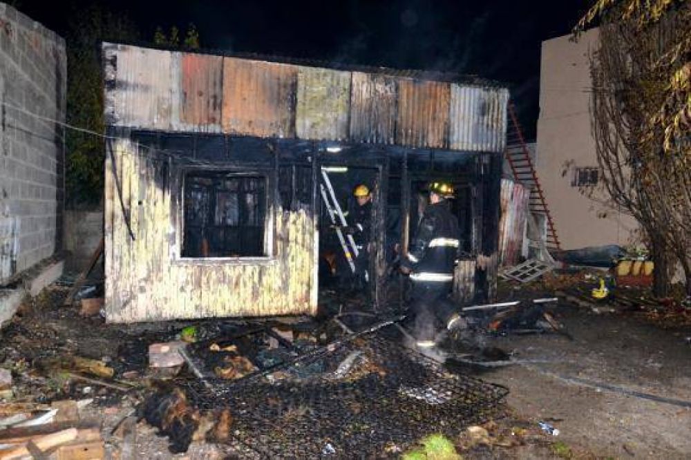 Incendio consumi� una vivienda