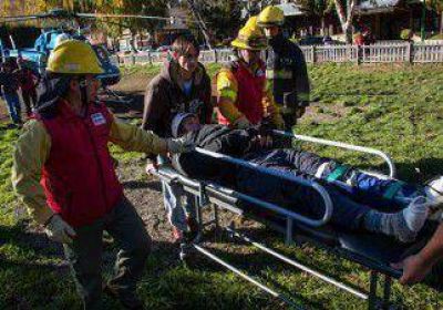 Rescataron a un andinista en el Lan�n 