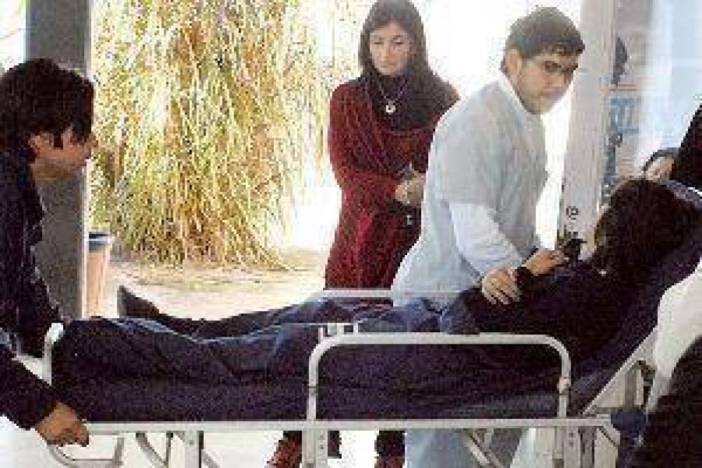 La alumna que sufri� la fractura de dos v�rtebras ser� intervenida quir�rgicamente la pr�xima semana