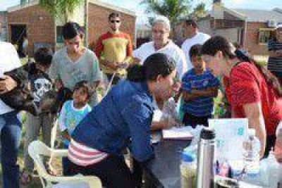 Exitosa jornada de saneamiento veterinario en Fontana