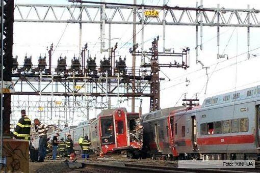 Un accidente ferroviario en Estados Unidos dej� al menos 70 heridos