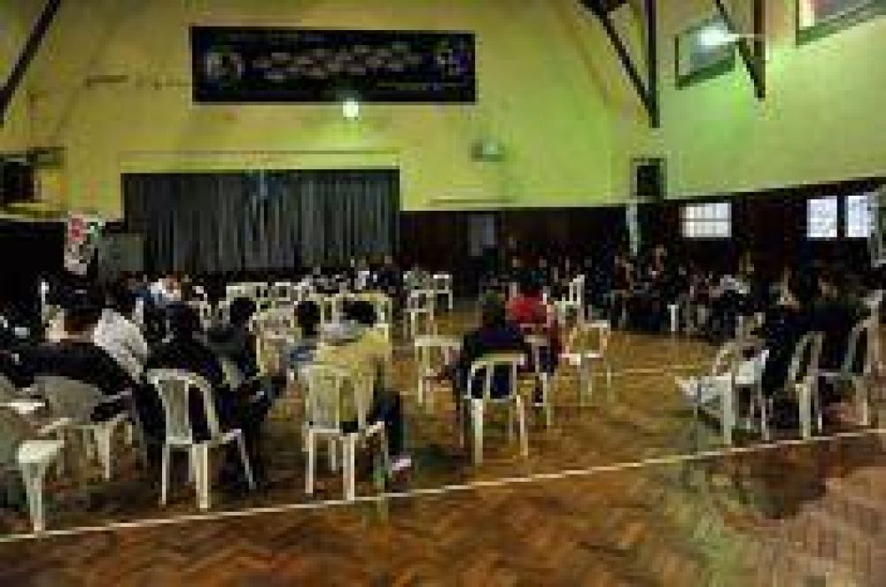 Movilizaci�n de alumnos del Normal 