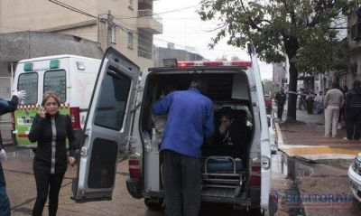 Varias personas debieron ser asistidas tras un incendio en un edificio c�ntrico
