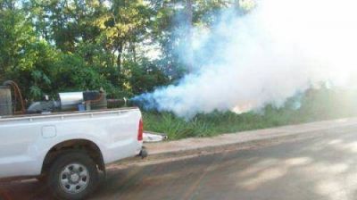 Dengue: intensifican tareas de fumigado en varias zona de Posadas 
