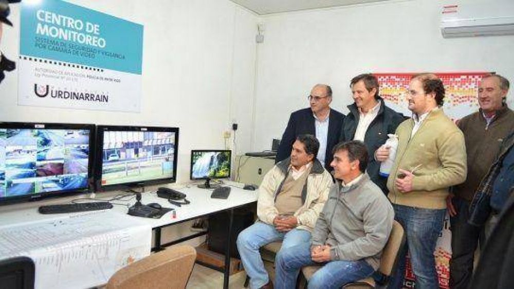 Se puso en marcha el sistema de videovigilancia en Urdinarrain 