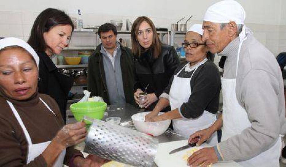 Vidal visit� un centro de capacitaci�n en oficios