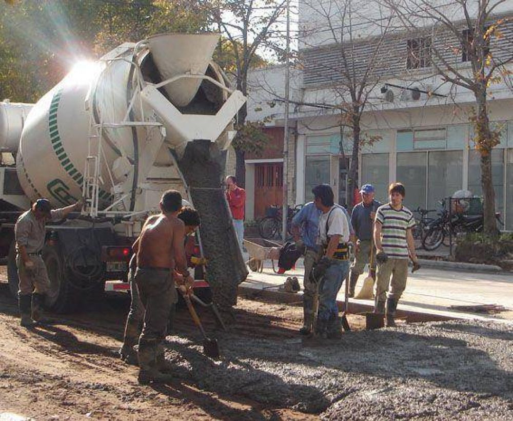 En los pr�ximos d�as se estar�a finalizando la repavimentaci�n de la avenida San Mart�n