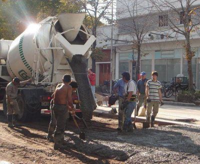 En los pr�ximos d�as se estar�a finalizando la repavimentaci�n de la avenida San Mart�n