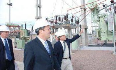 Inauguraron la central transformadora "Cha�ares"