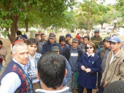 En Embarcaci�n piden la creaci�n de trabajo genuino