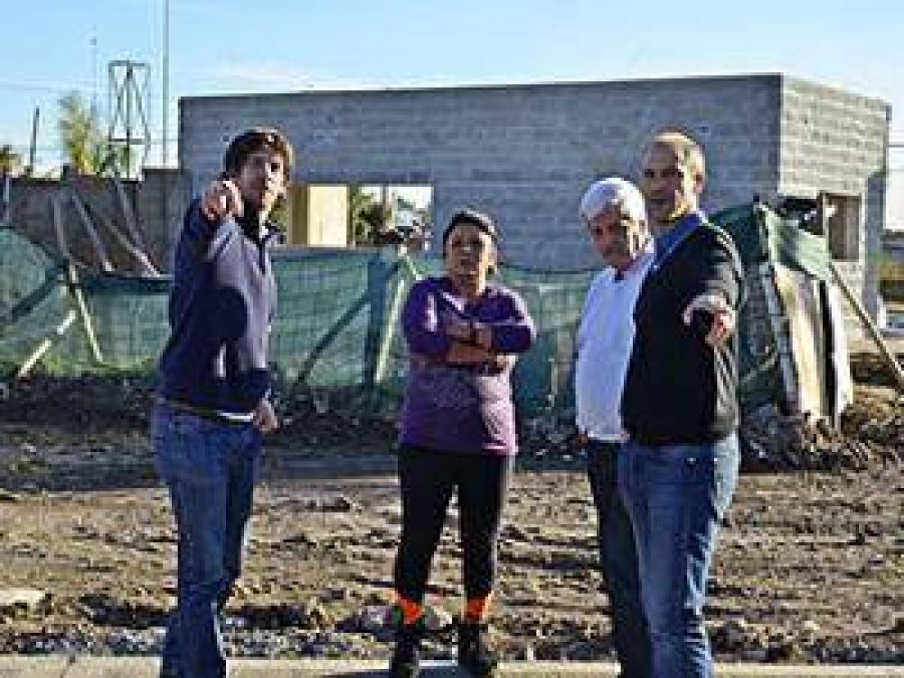 Avanzan las nuevas obras en el barrio Hardoy