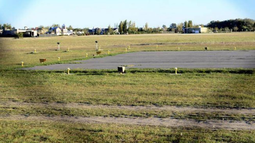 Helipuerto en la residencia privada del gobernador en R�o Cuarto