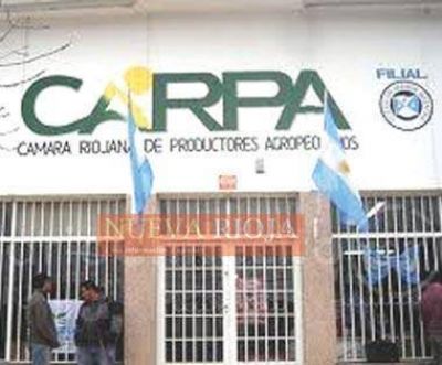 CARPA se adhiere al reclamo nacional de productores agrarios