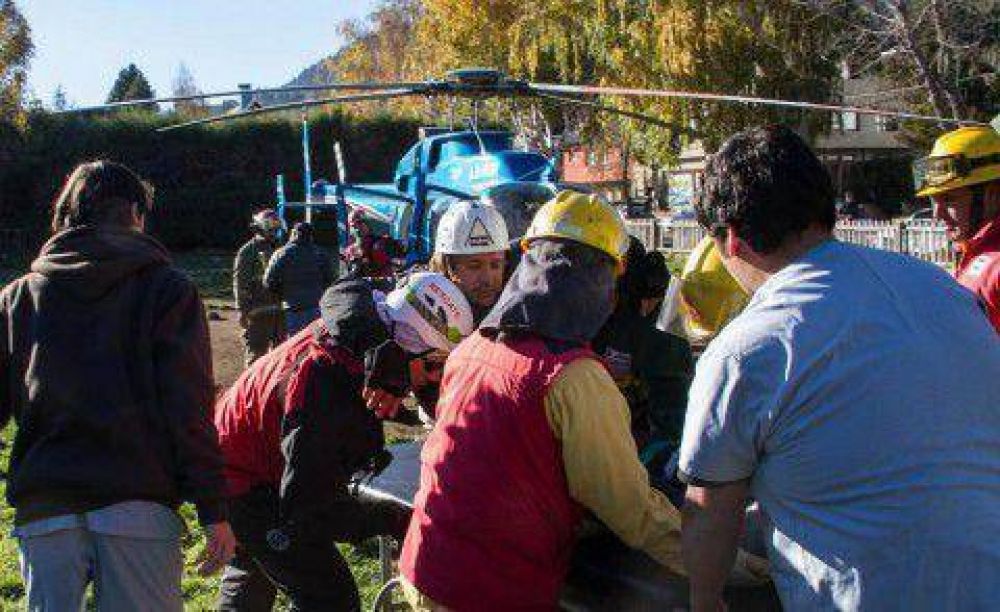 Rescatan a un turista en el Lan�n