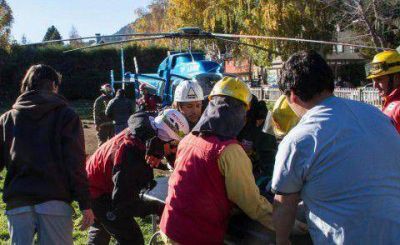 Rescatan a un turista en el Lan�n