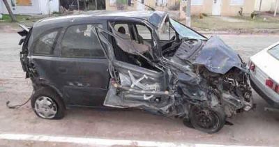 Impactante accidente en cercan�as de Villa Mirasol