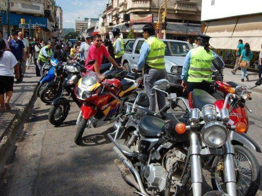 Fuerte incremento de circulaci�n de motos
