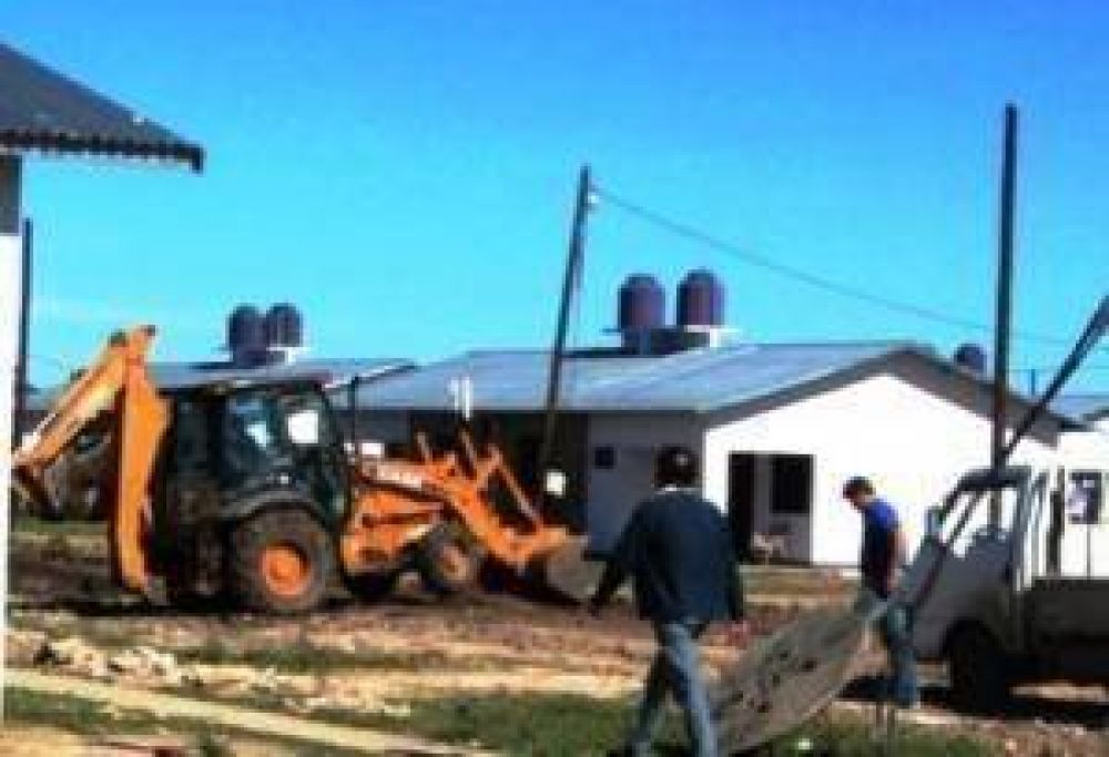 IPDUV detall� avances de las obras para afiliados a los gremios judiciales, UPCP y CGT