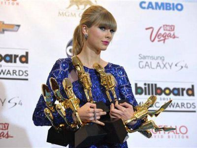 Taylor Swift se llevó ocho Premios Billboard