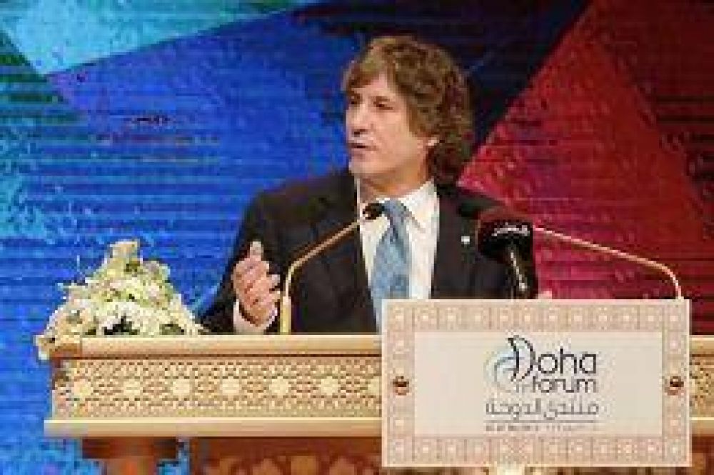 Boudou reclam� en Doha una nueva arquitectura financiera mundial