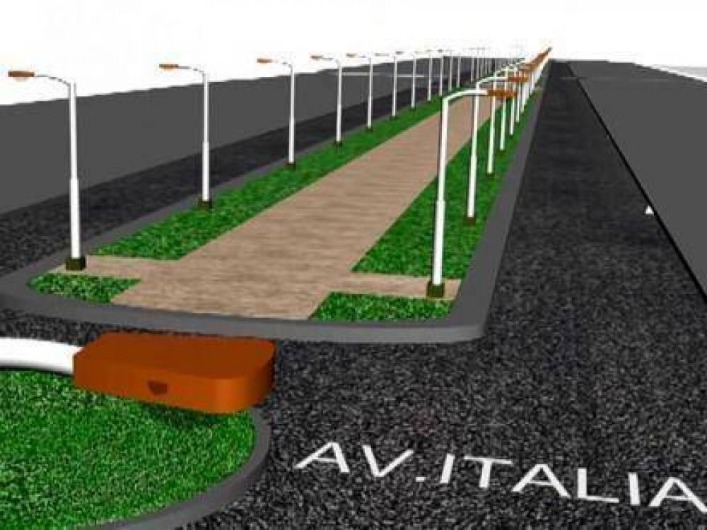 De Vido confirmo la pavimentaci�n de la Av. 28 de Junio y el Sargento Cabral 