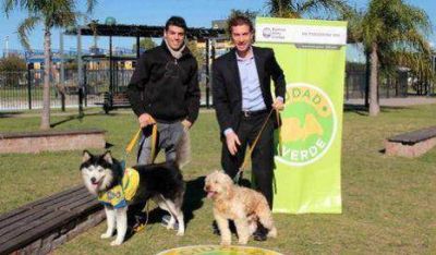 Cristian U inaugur� un espacio para perros