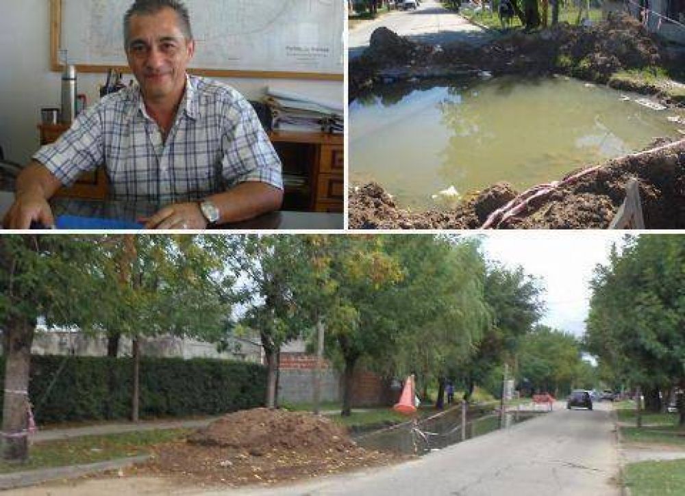 Rub�n Vicente inform� las obras que la Municipalidad est� realizando en la ciudad