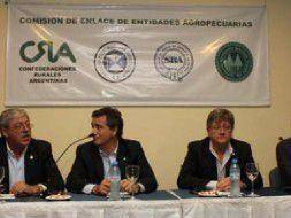 Mesa de Enlace define medidas de fuerza en Jun�n
