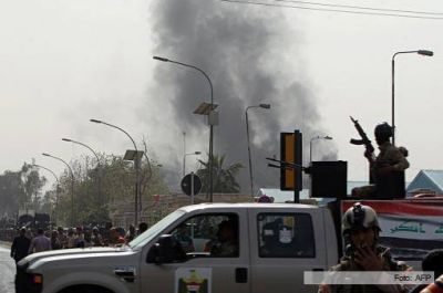 Al menos 95 muertos y 200 heridos por la explosi�n de ocho coches bomba en distintos puntos de Irak