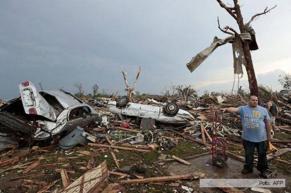 Ascienden a 91 las v�ctimas fatales por el tornado en Oklahoma