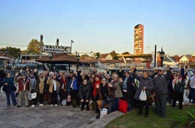 Los abuelos de San Fernando disfrutaron un d�a inolvidable en el Delta
