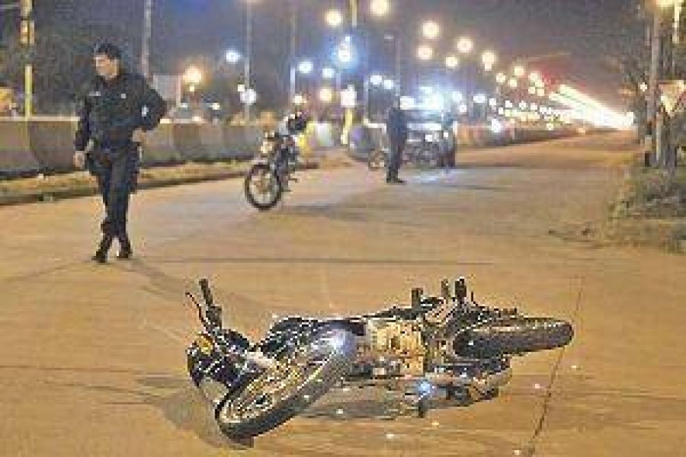 Seis motociclistas terminaron su jornada en el Hospital Regional