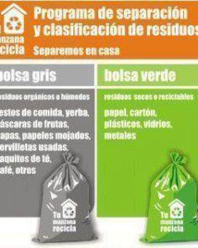 Se va a crear una ordenanza para darle un marco normativo a la separaci�n de residuos en origen